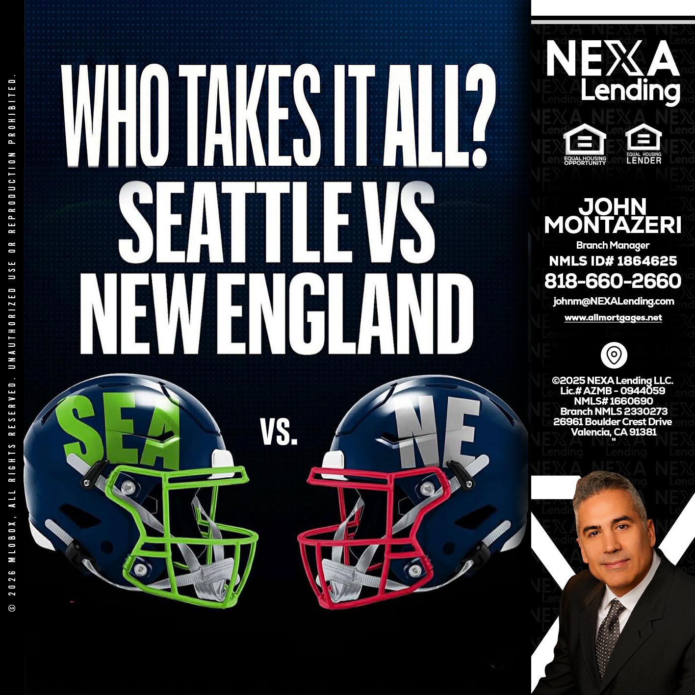 WHO TAKE IT ALL? - John Montazeri -Branch Manager - Property Lending Specialist