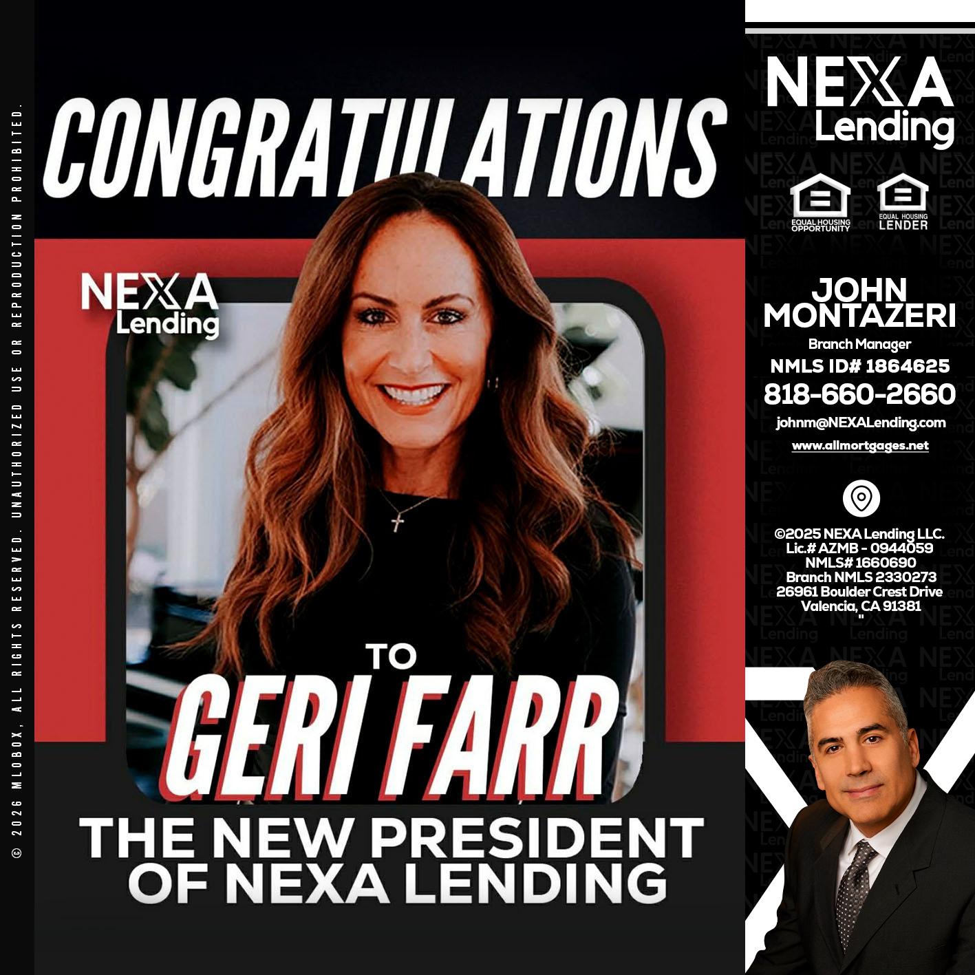 CONGRATULATIONS - John Montazeri -Branch Manager - Property Lending Specialist