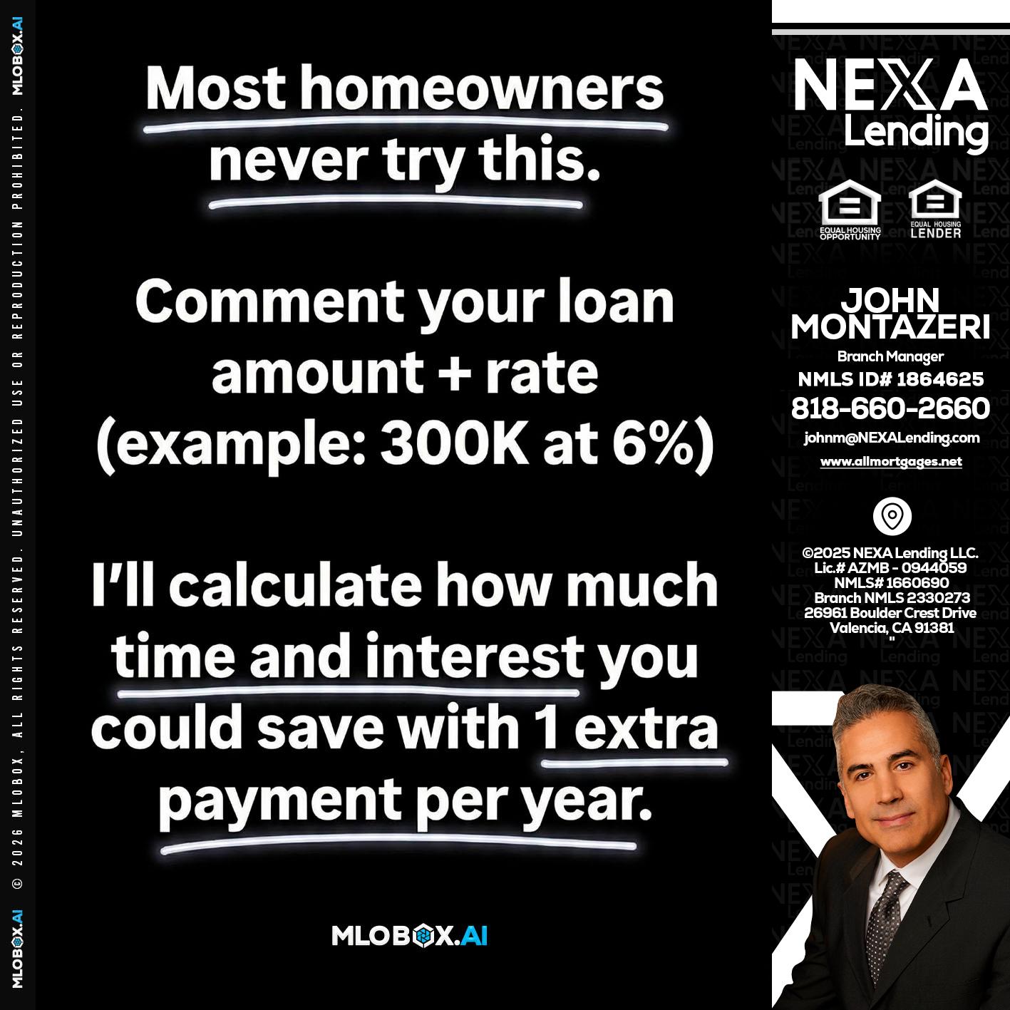 most owners - John Montazeri -Branch Manager - Property Lending Specialist