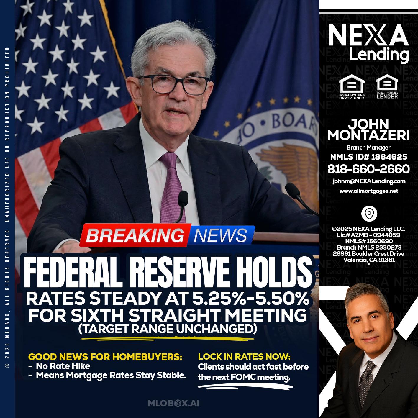 federal reserve - John Montazeri -Branch Manager - Property Lending Specialist