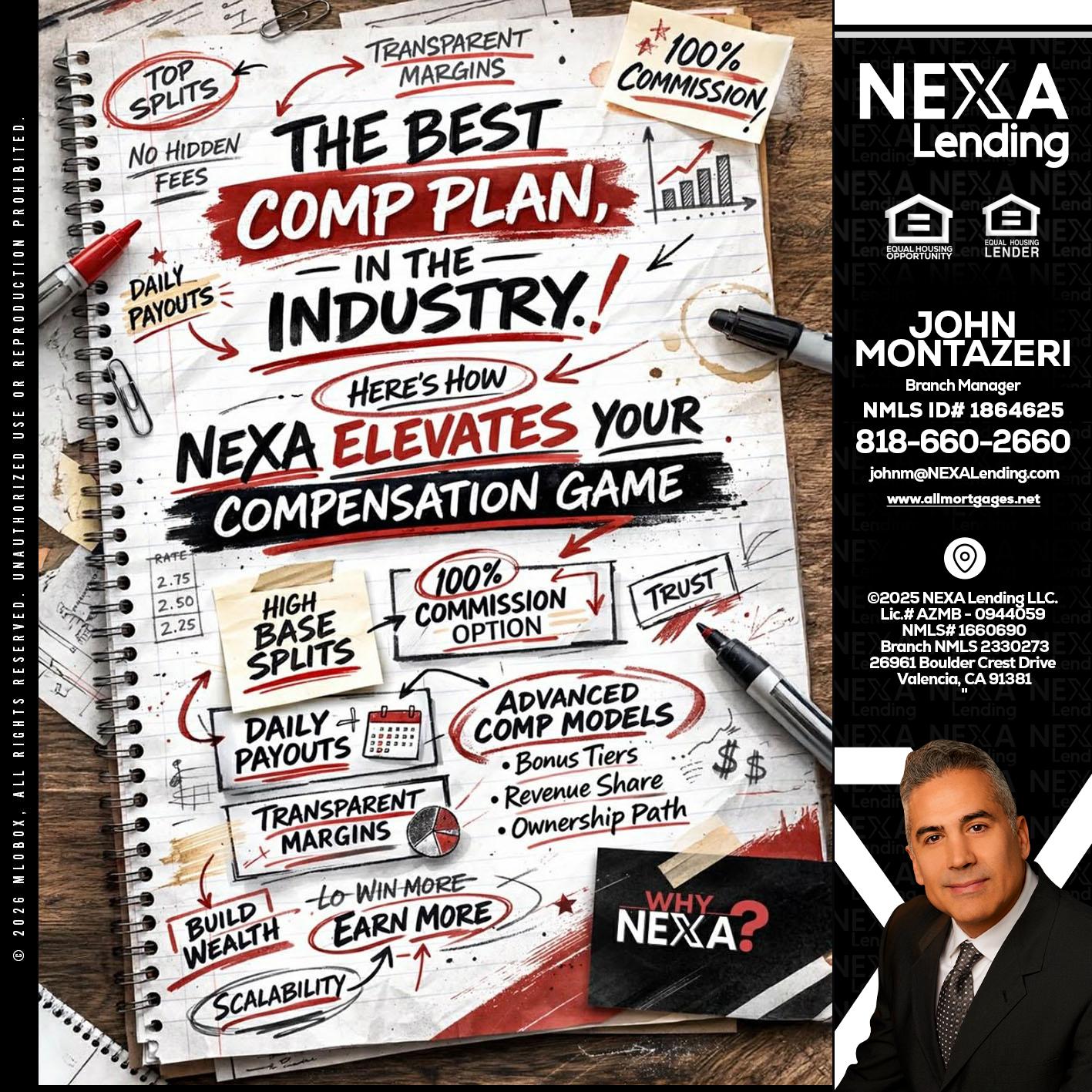 THE BEST COMP - John Montazeri -Branch Manager - Property Lending Specialist