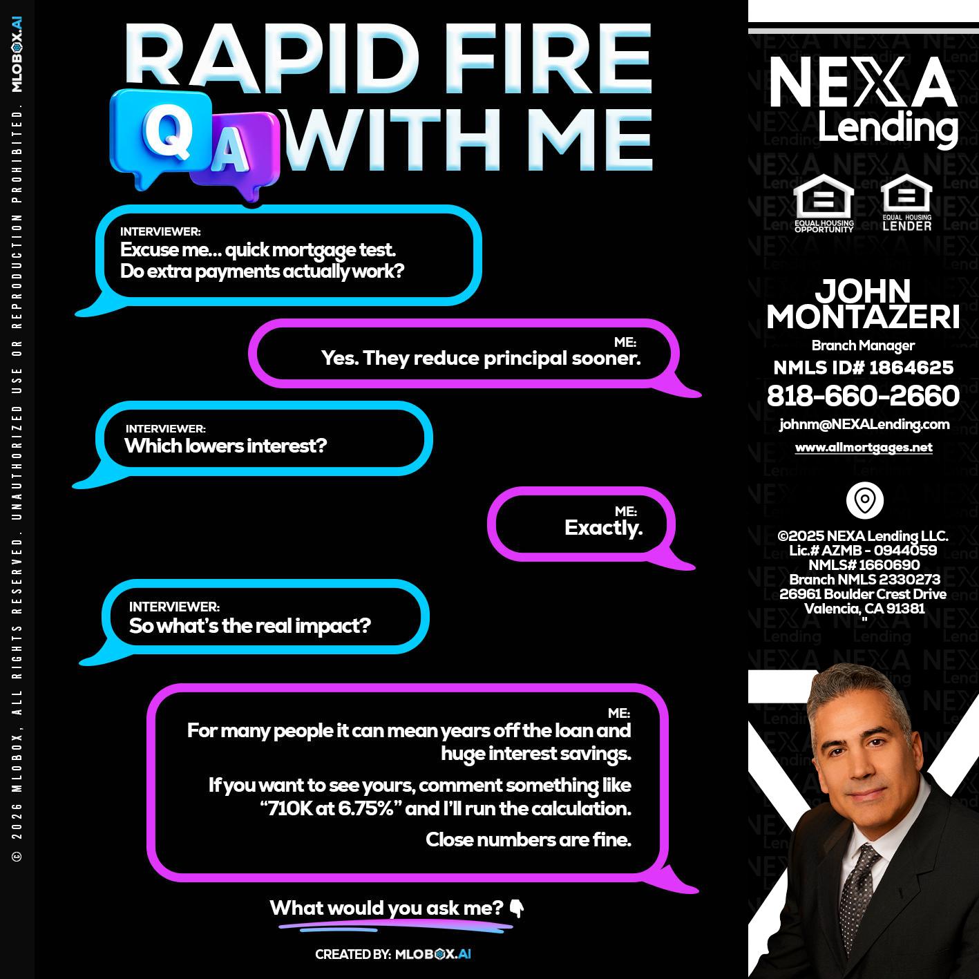 RAPID QA - John Montazeri -Branch Manager - Property Lending Specialist