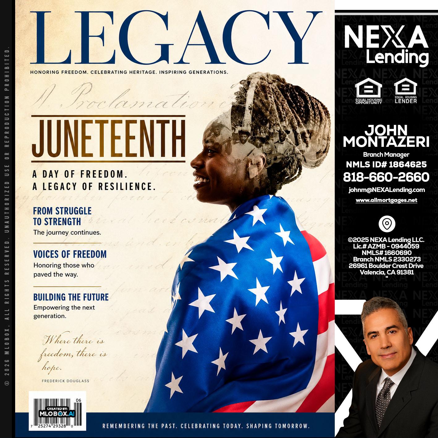 LEGACY - John Montazeri -Branch Manager - Property Lending Specialist