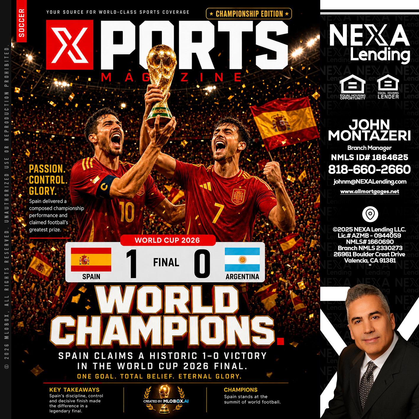 SPAIN CHAMPION - John Montazeri -Branch Manager - Property Lending Specialist