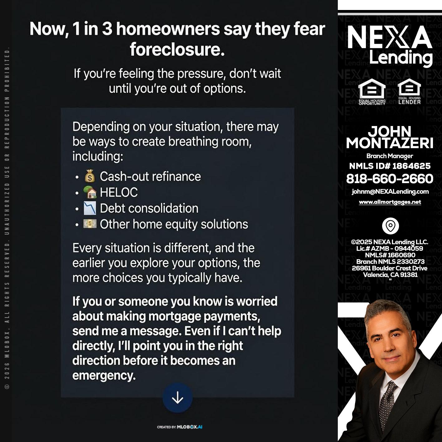 NOW - John Montazeri -Branch Manager - Property Lending Specialist