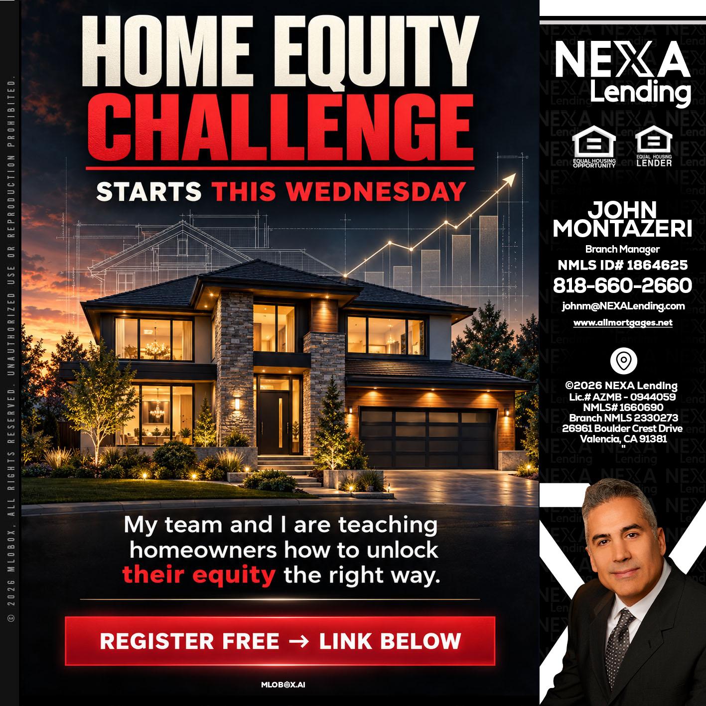 HOME EQUITY - John Montazeri -Branch Manager - Property Lending Specialist