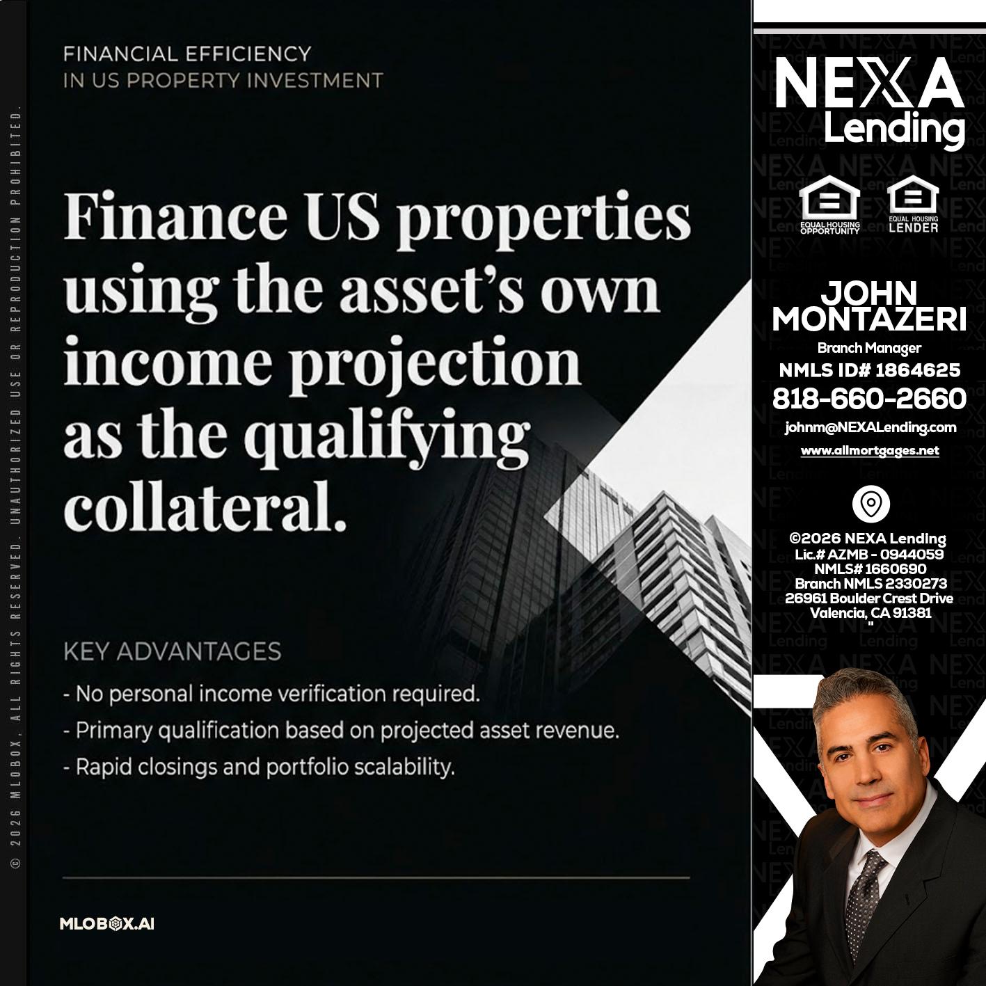 finance US - John Montazeri -Branch Manager - Property Lending Specialist